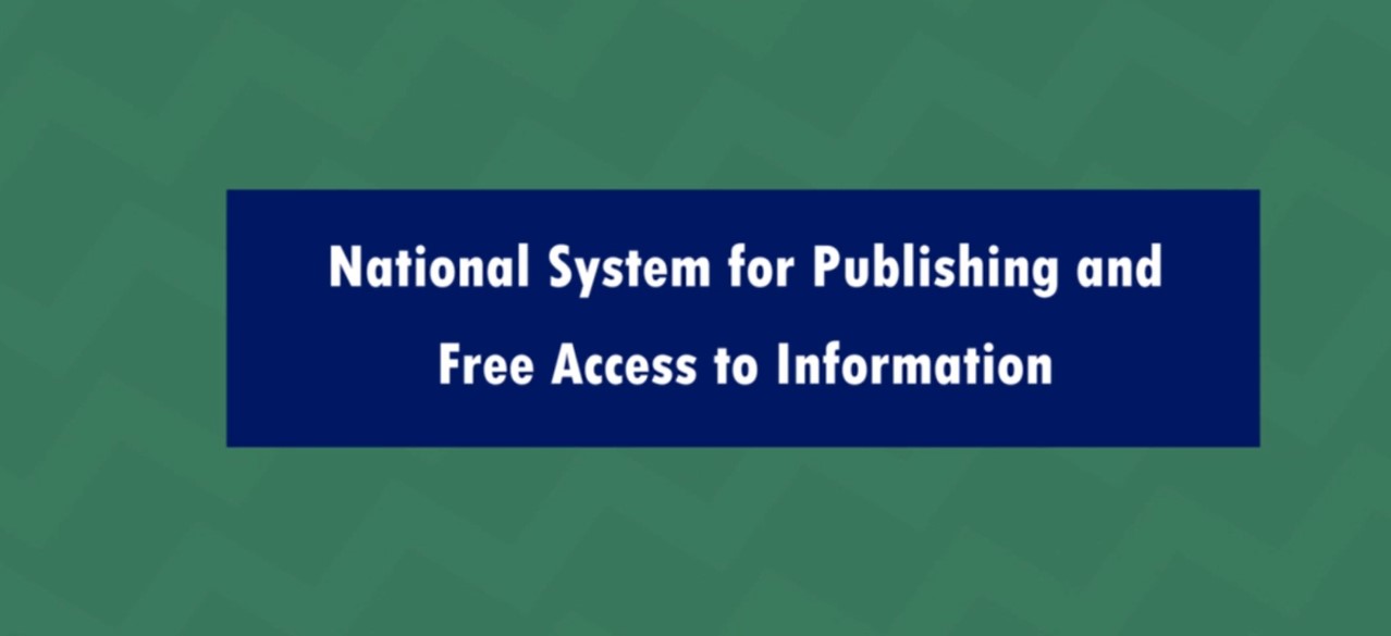 National System for Publishing and Access to Information